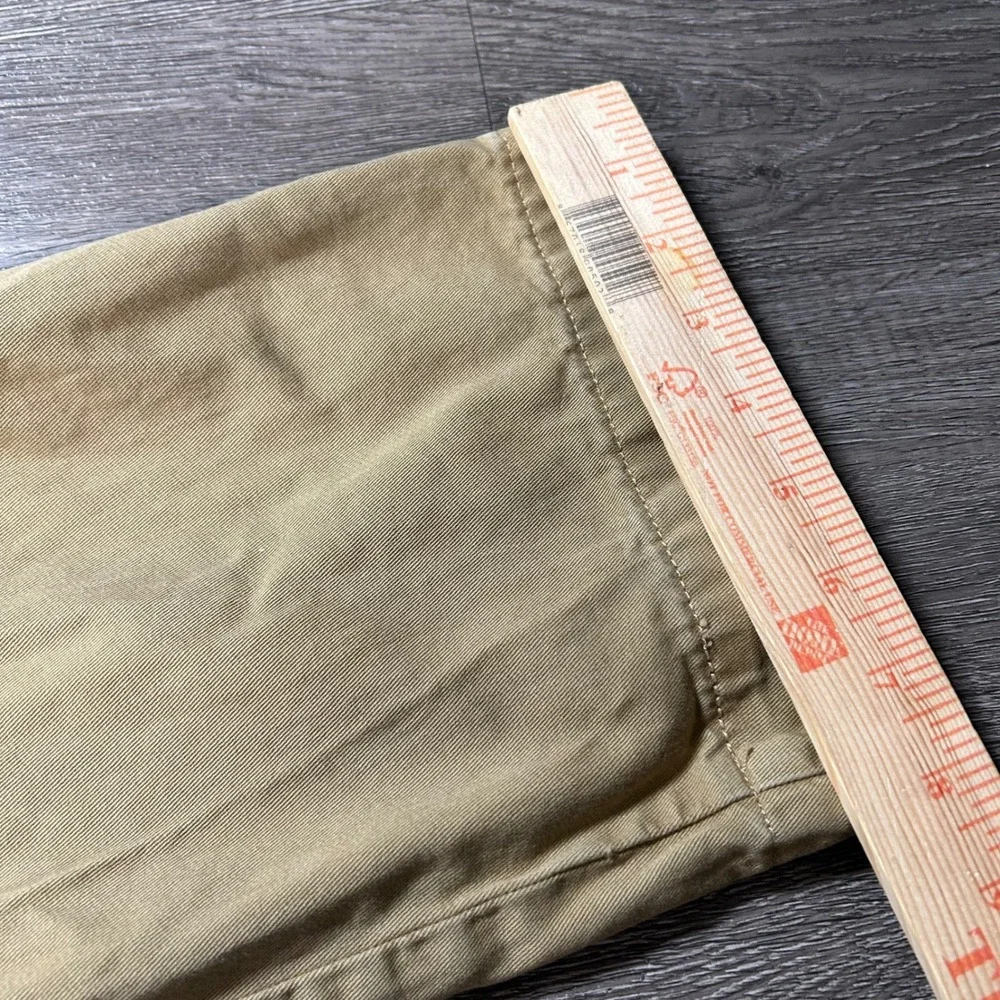 Levis XX Chino Pants 38x30 Fits 38X28 Tan Brown Khaki Cotton Twill